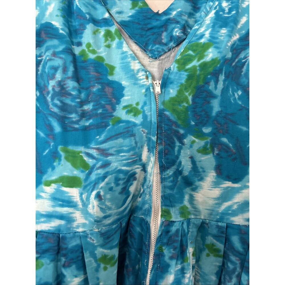 Gorgeous 1950s SUZY PERETTE New Look Floral Fit Flare Dress Small Read - Picture 9 of 16